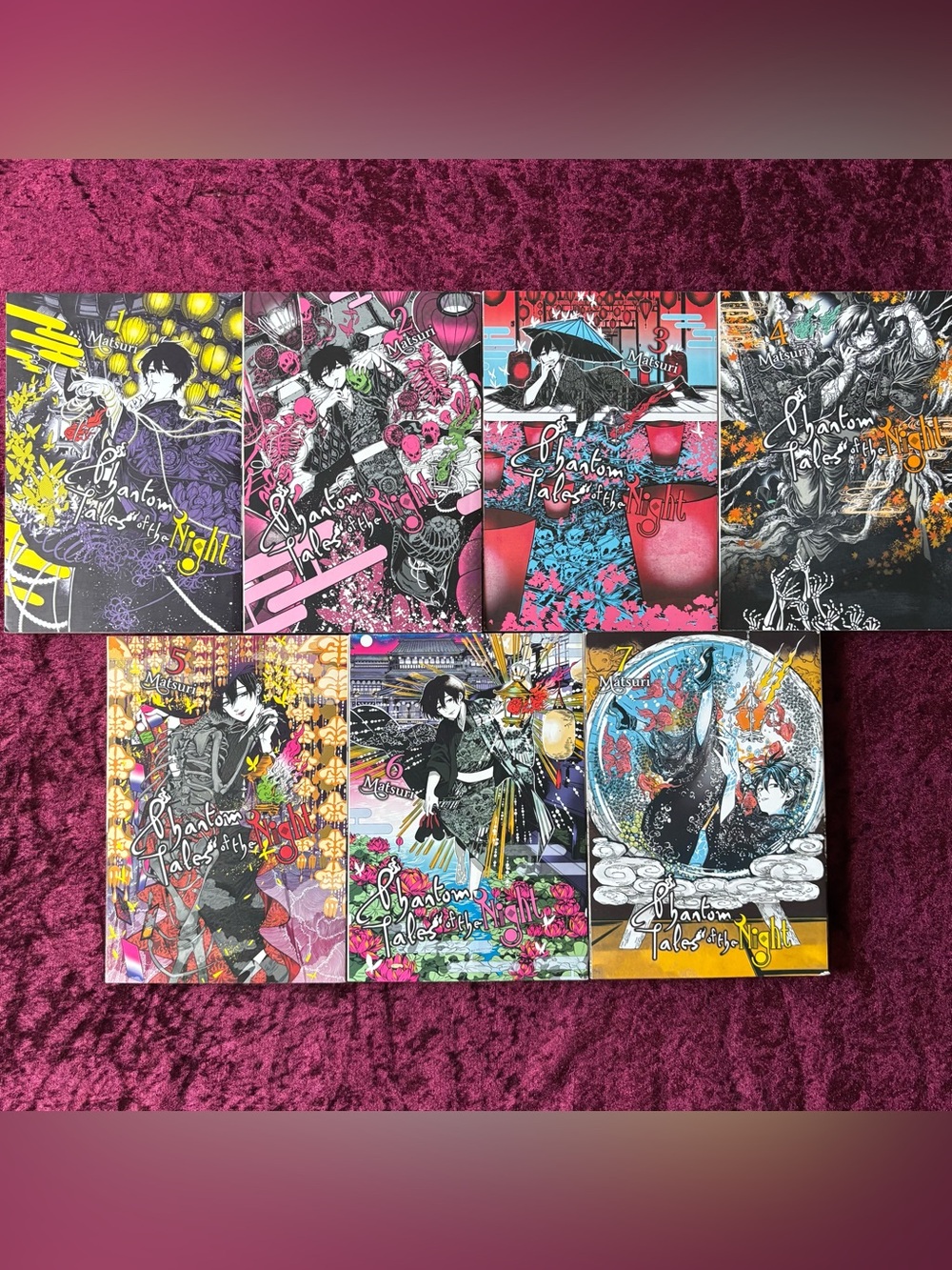 Phantom Tales of the Night vols 1-7 manga